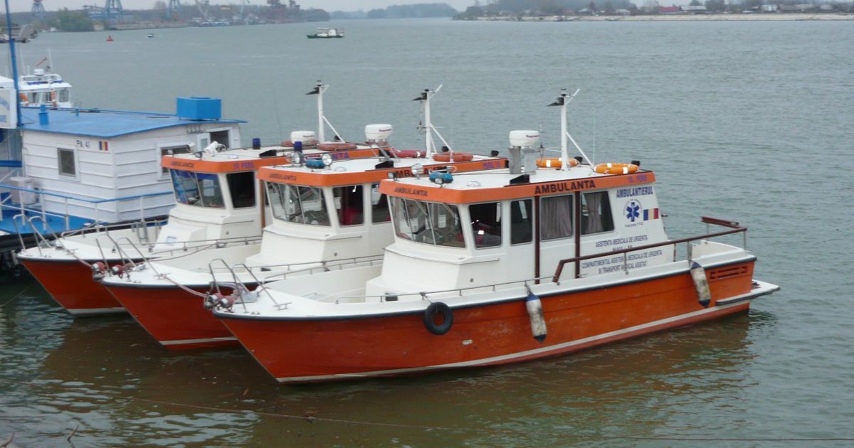 Cinci ambulanțe navale, de urgență, pentru Delta Dunării!