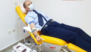 Jandarmii tulceni au donat sânge