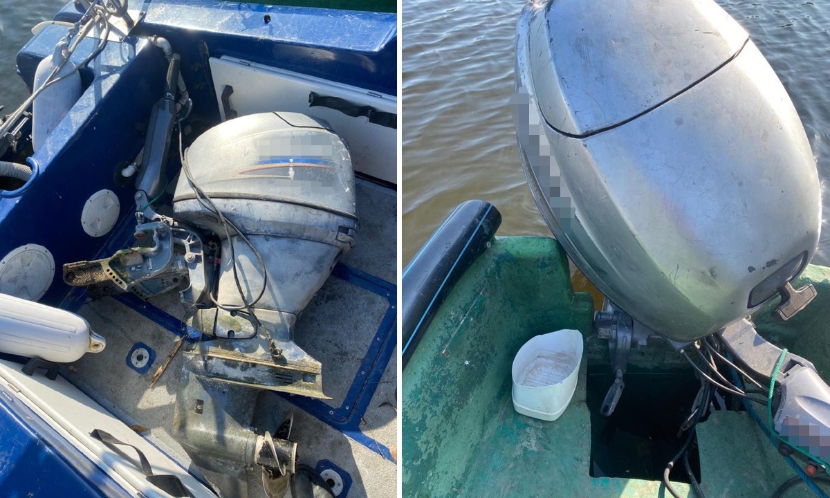 Ucraineni depistați pescuind ilegal la Chilia, cu o barcă cu motor furat din Croaţia