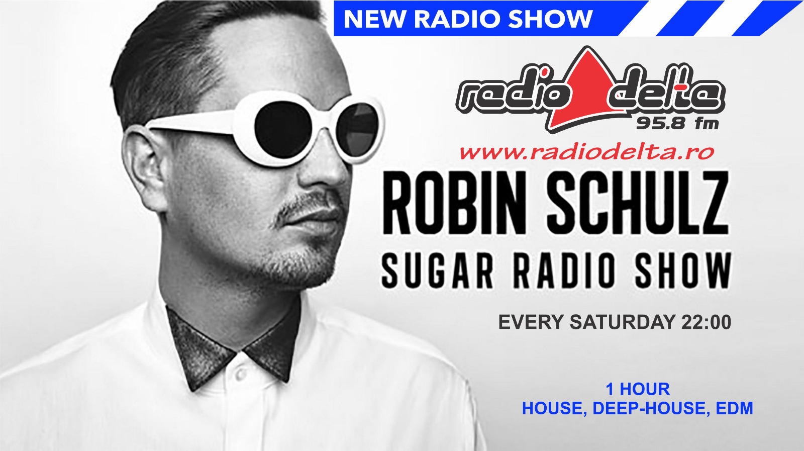 You are currently viewing O nouă emisiune la Radio Delta – SUGAR RADIO SHOW cu Robin Schultz!