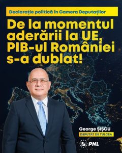Dublarea PIB-ului este unul din beneficiile aderării României la U.E.