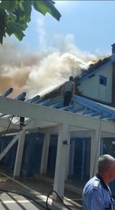 Read more about the article Incendiu cu flacără deschisă la o pensiune din Sarichioi