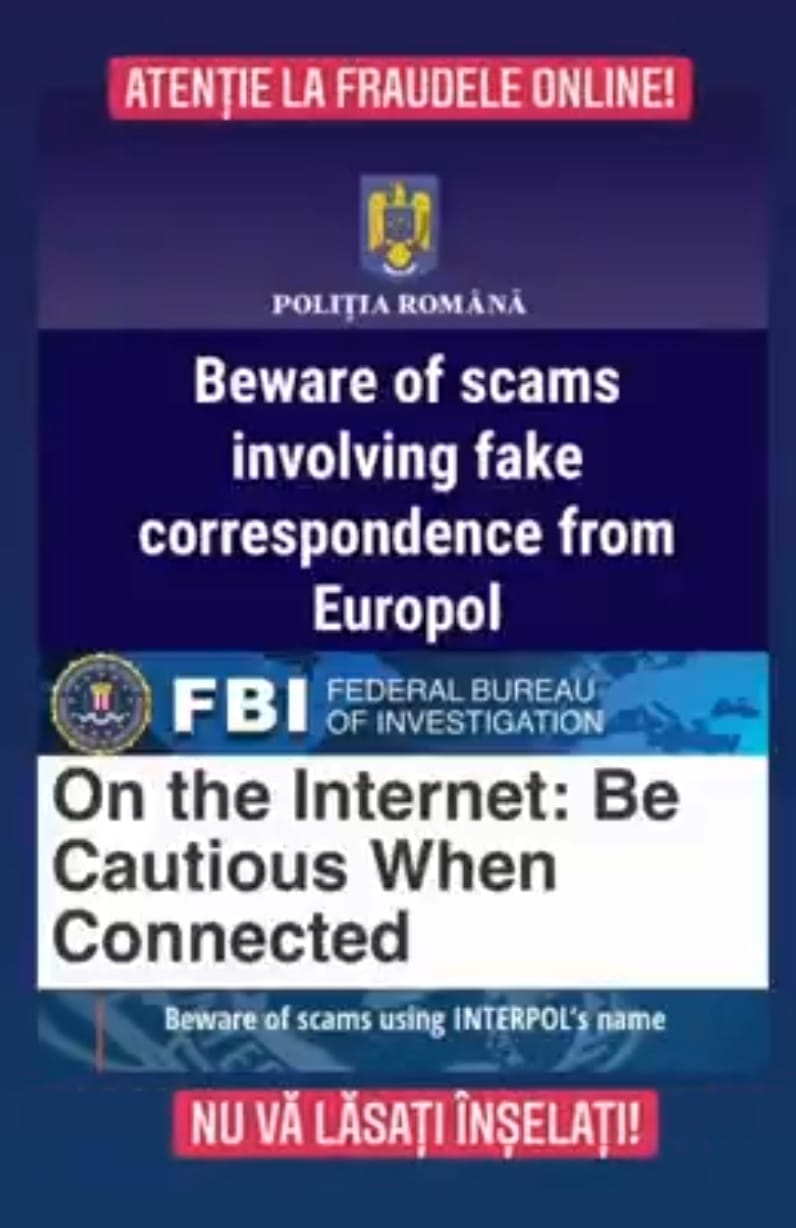 Ultimele 2 tipuri de fraude online semnalate de Poliția Română