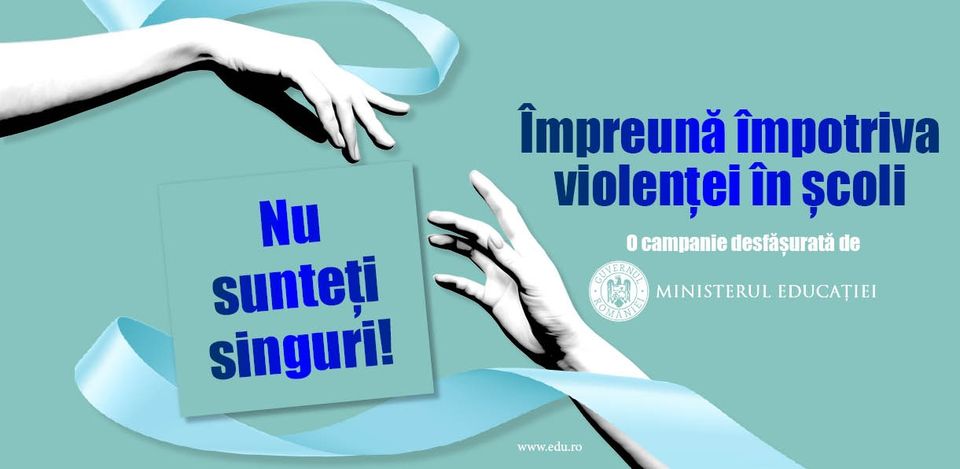 Mesajul Ministerul Educației privind violența în școli