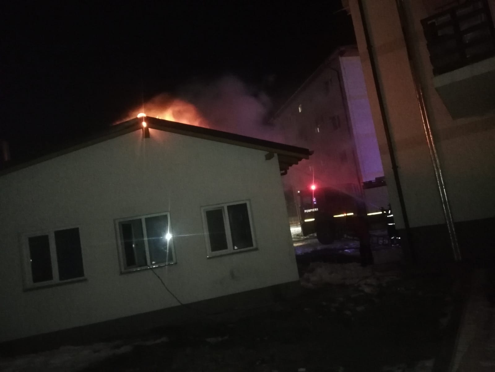 O scânteie a provocat un incendiu la o centrală termică, în Babadag