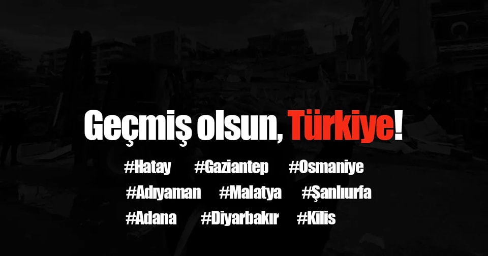 Campanie de ajutorare a celor afectați de cutremurul din sudul Turciei