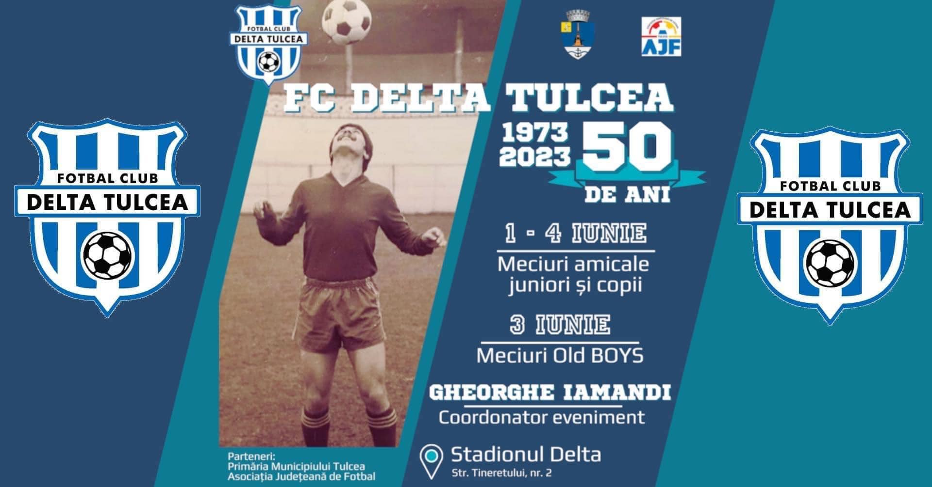 4 zile dedicate fotbalului tulcean – FC Delta Tulcea împlinește jumătate de secol