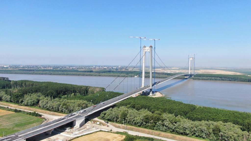 Inaugurarea Podului peste Dunăre Tulcea – Brăila : o nouă amânare, ultima
