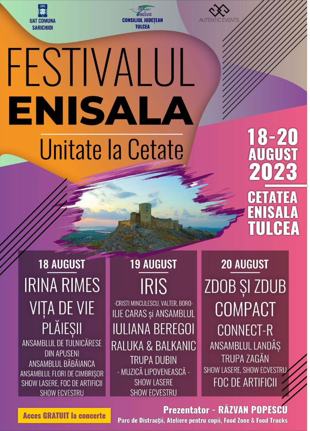 Festivalul Enisala – Unitate la Cetate revine în forță