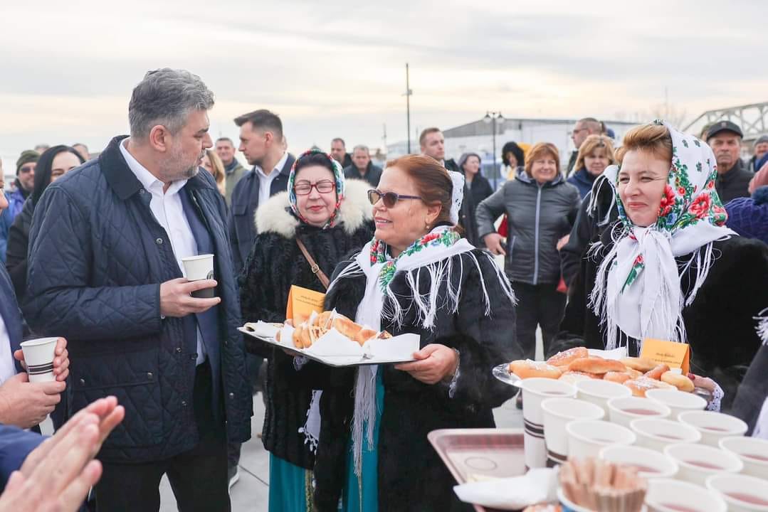 Vizita premierului Ciolacu în județul Tulcea : prima oprire a fost la Jurilovca