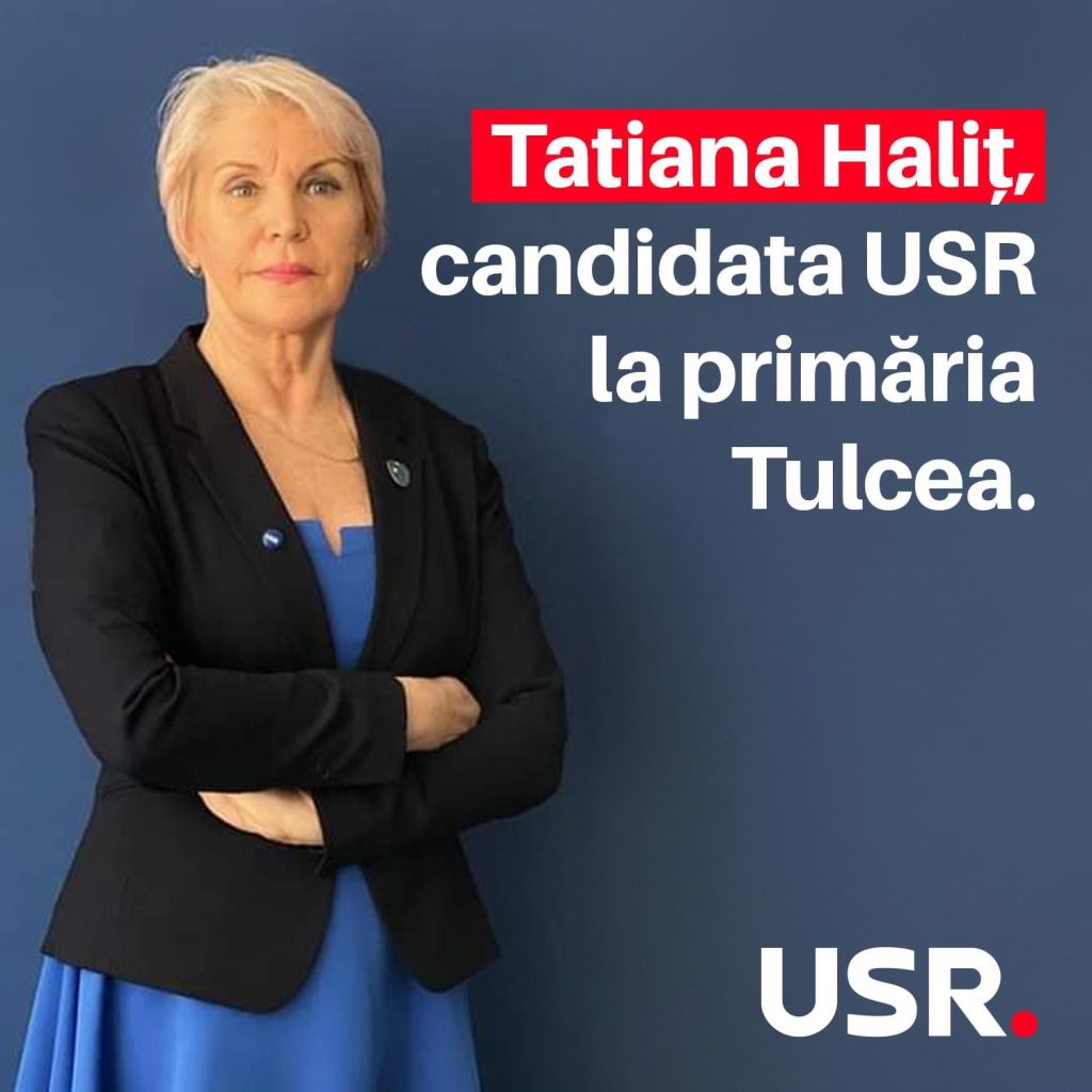 Tatiana Haliț, vicepreședinta USR Tulcea, a primit în unanimitate votul membrilor prezenți de...