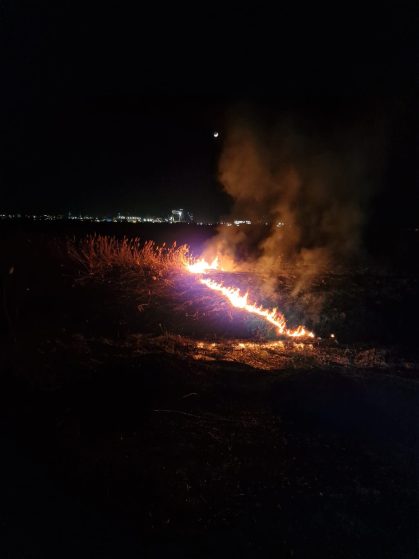 ISU Tl 5 incendiii in noapte risc de propagare 12 13 feb 24