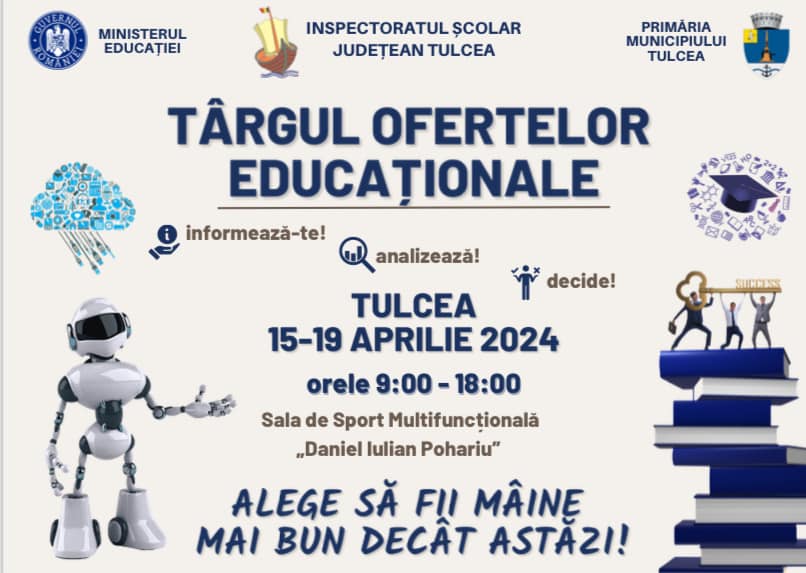 S-a dat startul Târgului de oferte educaționale 2024, la Tulcea