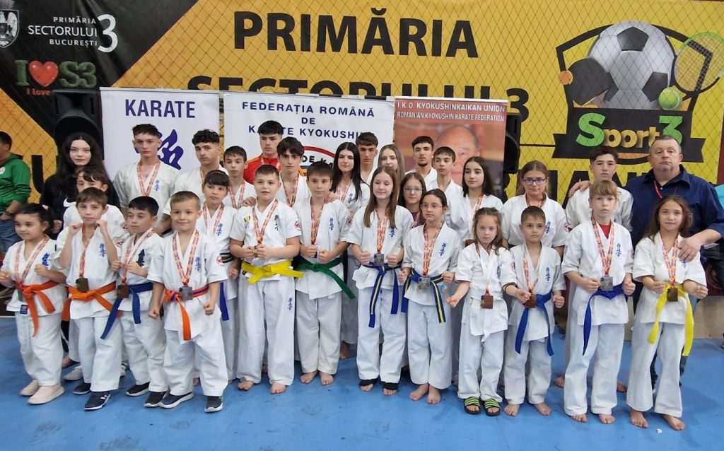 Karate Kyokushin Tulcea : un total de 16 campioni și vicecampioni naționali, în acest an